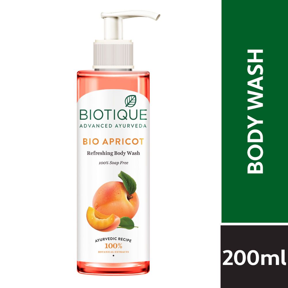 Biotique Bio Apricot Refreshing Body Wash (200ml)
