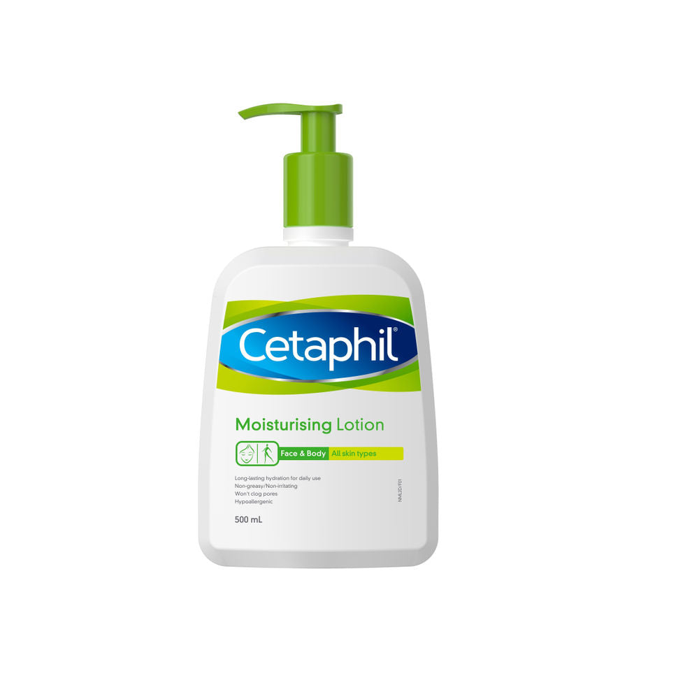 Cetaphil Moisturising Lotion For Face & Body, Normal To Dry Skin,500 Ml