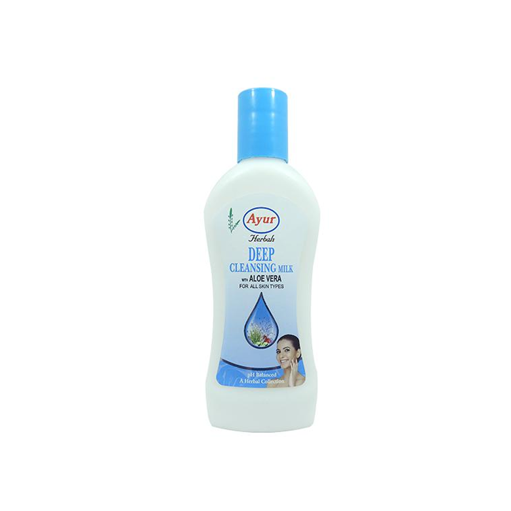 Ayur Herbal Deep Cleansing Milk Lotion with Aloe Vera 500 ml