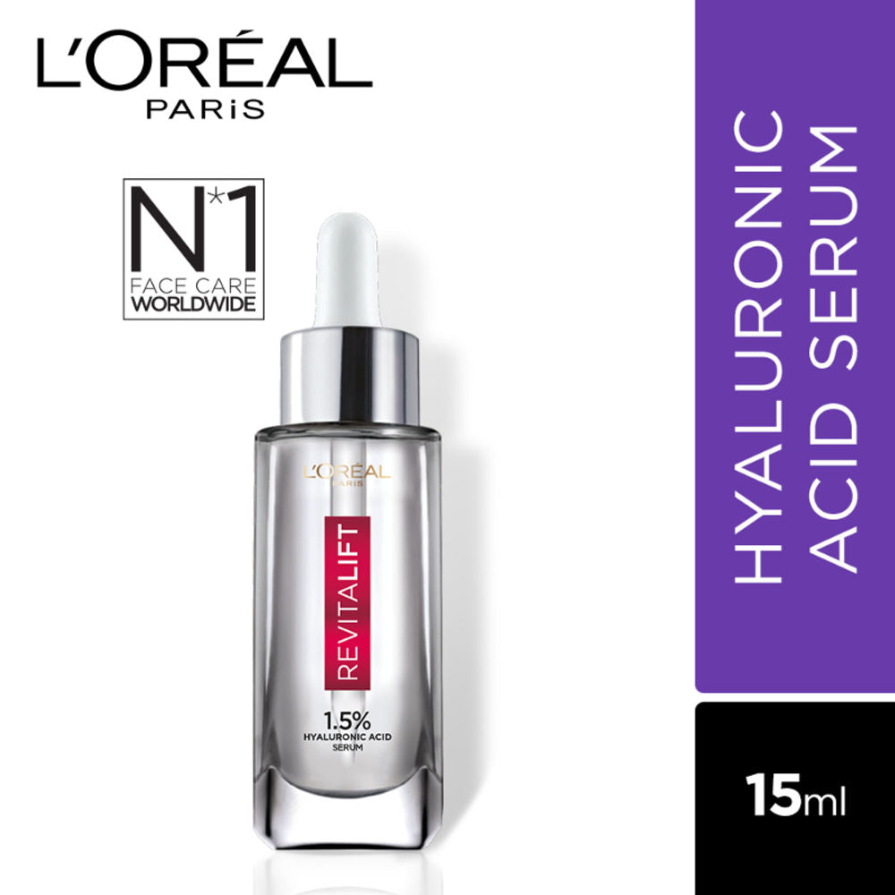 L'Oreal Paris Revitalift 1.5% Hyaluronic Acid Serum (15ml)