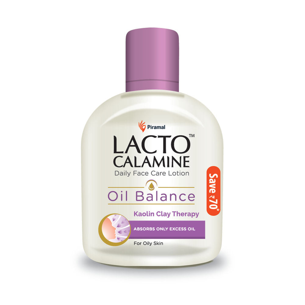 Lacto Calamine Oil Balance Lotion (For Oily Skin) (120ml)