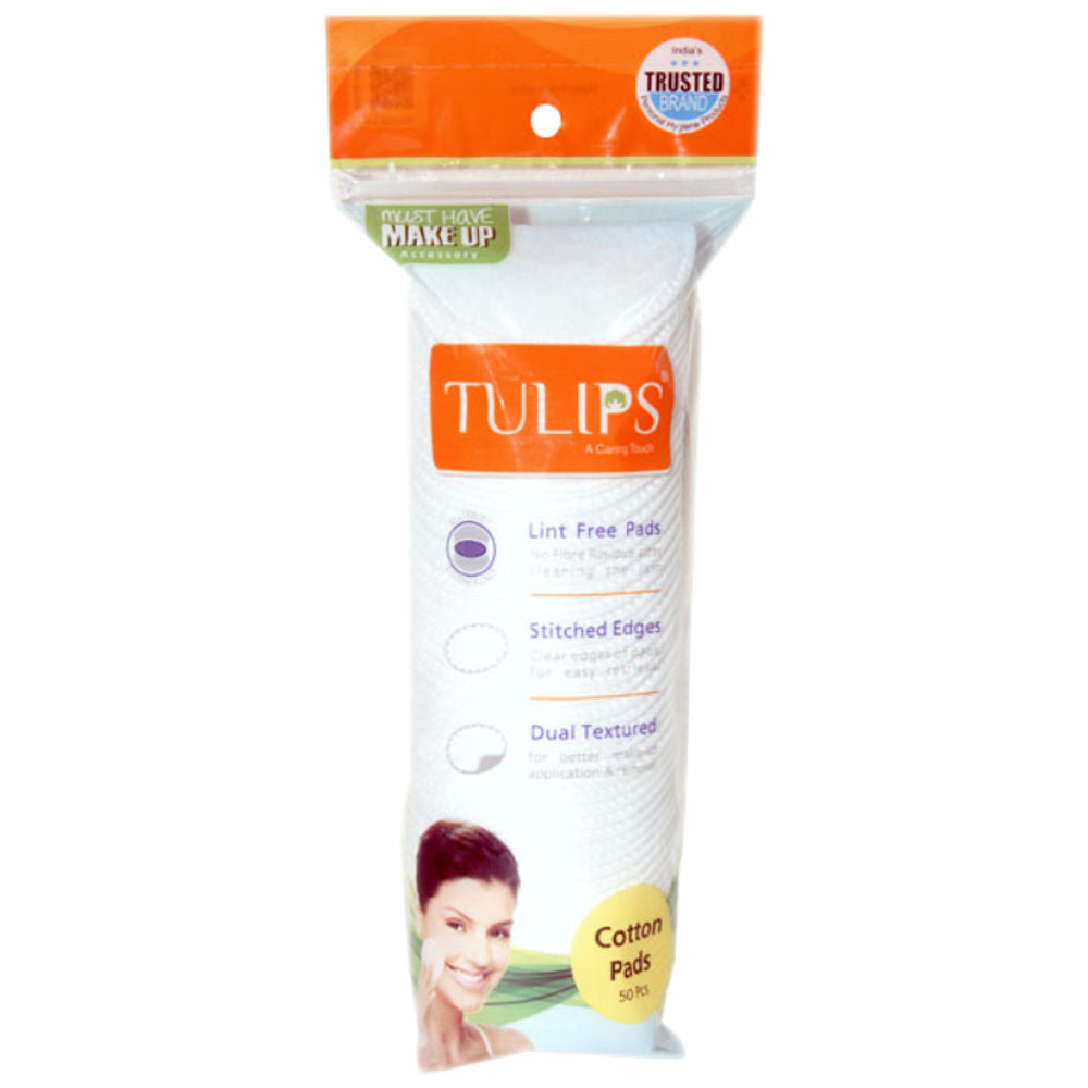 Tulips Cotton Pad (50pcs)