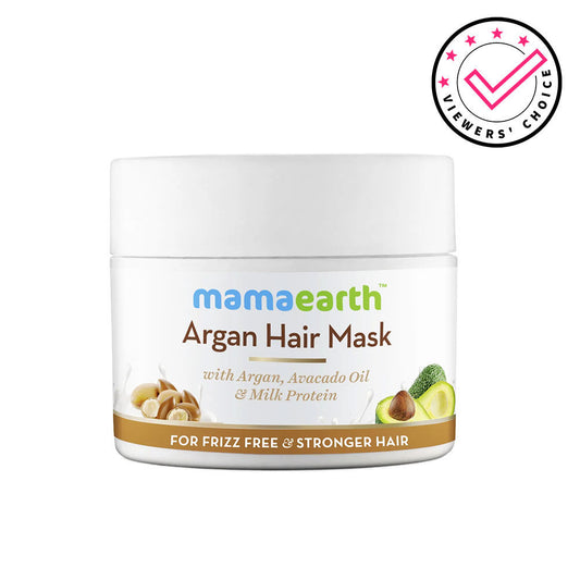 Mamaearth Argan Hair Mask With Argan, Avocado Oil & Milk Protein (200gm)