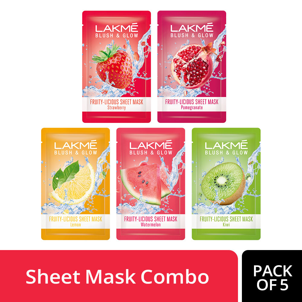 Lakme Sheet Mask – 5 mix variant