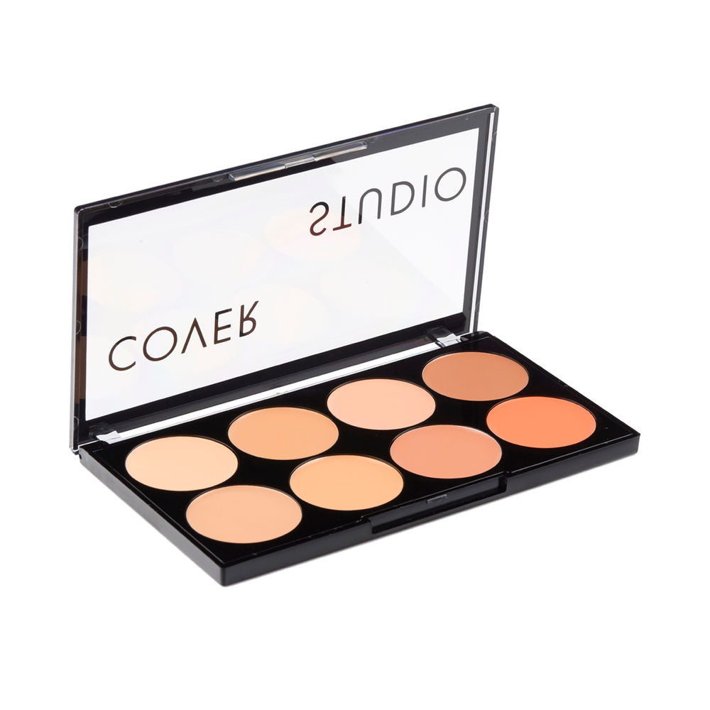 Swiss Beauty Cover Studio Ultra Base Concealer Palette - 01 (16gm)
