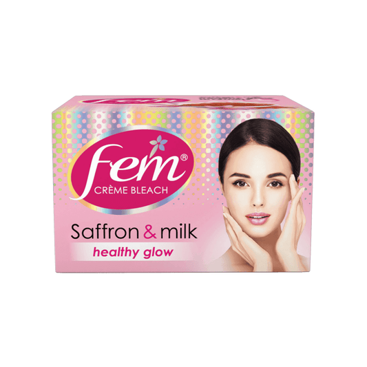 Fem Crème Bleach Saffron & Milk - 314gm