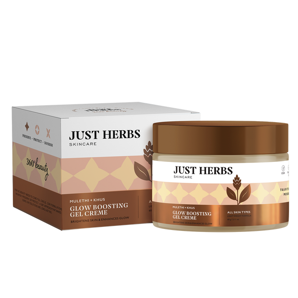 Just Herb Ayurvedic Mulethi Khus Glow Boosting Gel Cream 60 Gm