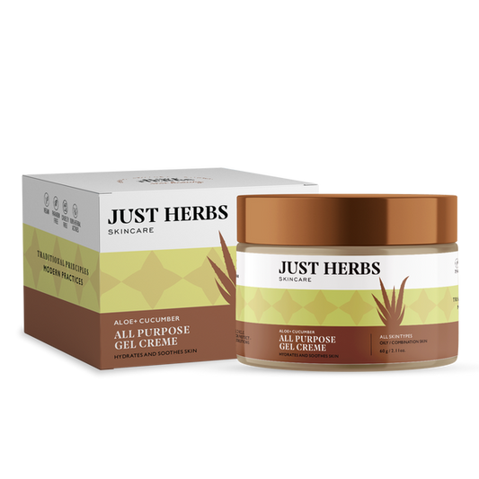 Just Herbs Aloe Vera Facial Massage Gel And Ultra Moisturising | 60 g