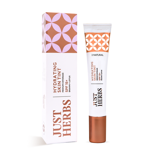 Just Hearbs Hydrating Skin Tint | Medium Coverage | SPF 15+ | 2 Natural | 20 ml