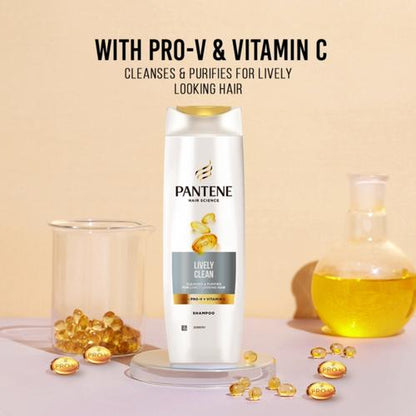 Pantene Hair Science Lively Clean Shampoo 400ml
