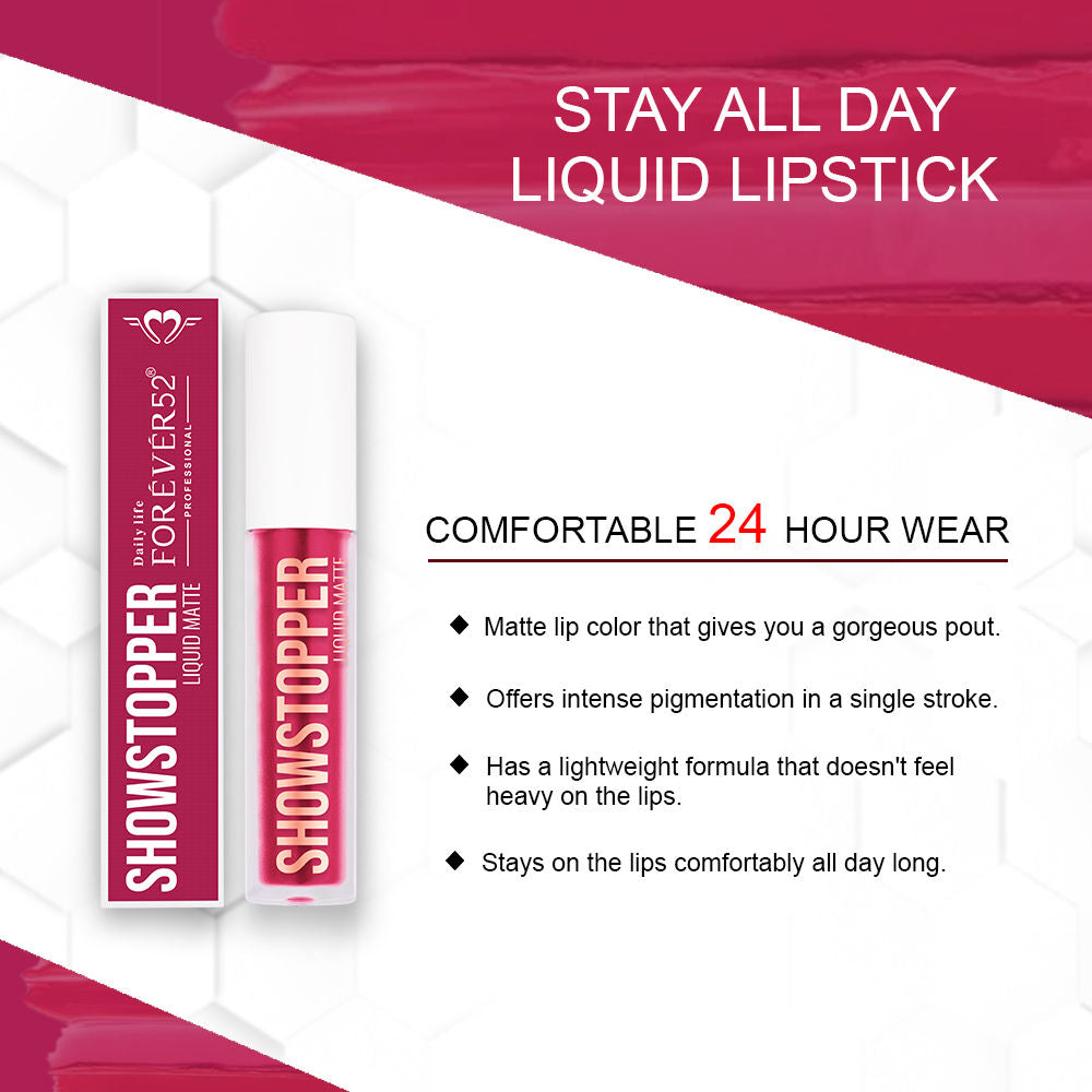 Daily Life Forever52 Stopper Liquid Matte SHW015 Rich Wife (5ml)