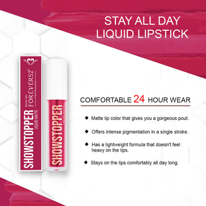 Daily Life Forever52 Stopper Liquid Matte SHW015 Rich Wife (5ml)