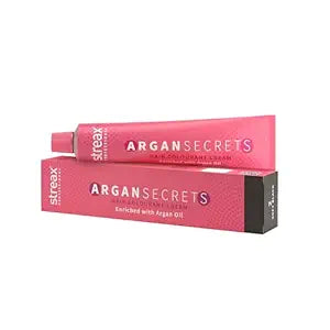 Streax Professional Argan Secrets Hair Colourant Cream - Dark Brown 3 (60gm)