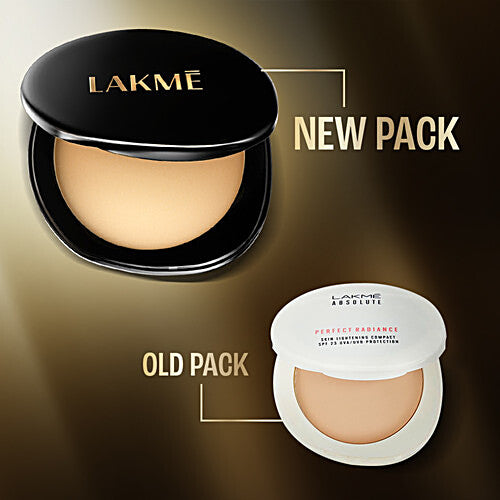 Lakme Ultimate Glam Compact Skin Lightening Compact Powder with Vitamin B3, 8 g Ivory Fair 01