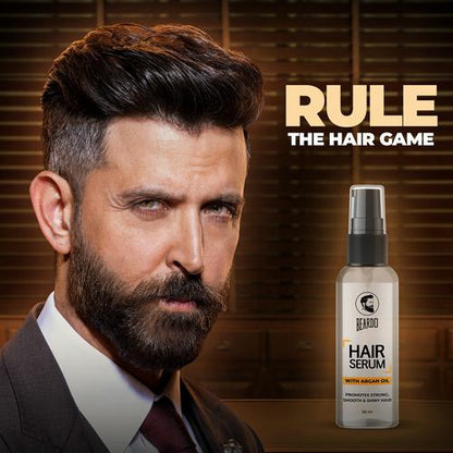 Beardo Hair Serum - With Argan Oil, 50 ml