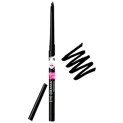 Elle 18 Eye Drama Kajal - Super Black, 0.35 g