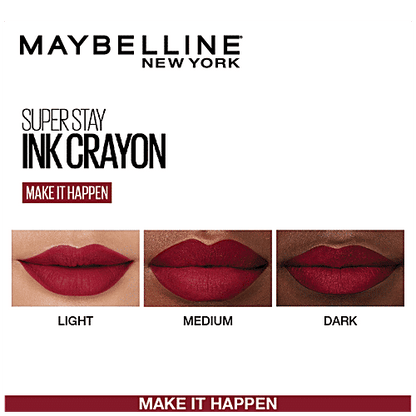 Maybelline New York Superstay Into The Zodiac Limited Edition Collection Superstay Ink Crayon 55 Make It Happen