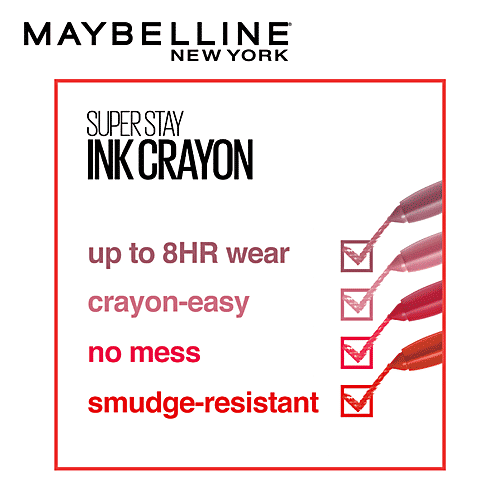 Maybelline New York Superstay Into The Zodiac Limited Edition Collection Superstay Ink Crayon 55 Make It Happen