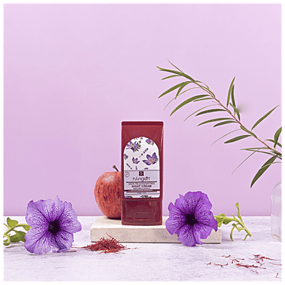 Ningen Skin Rejuvenating Night Cream - Apple, Saffron & Vitamin E, Soothes The Skin, 100 g