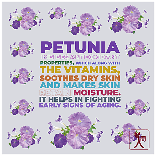 Ningen Petunia Anti-Blemish Radiance Cream - Date Palm, Coffeeberry & Pomegranate, Treats Wrinkles, 100 g