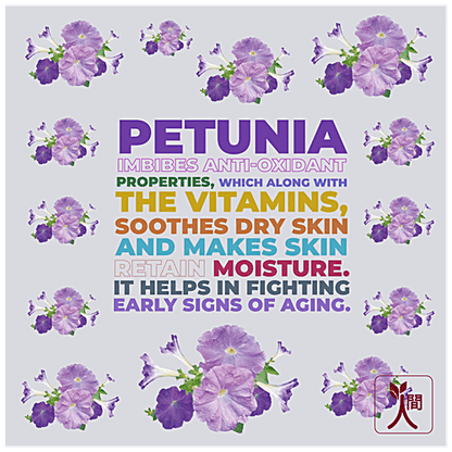 Ningen Petunia Anti-Blemish Radiance Cream - Date Palm, Coffeeberry & Pomegranate, Treats Wrinkles, 100 g