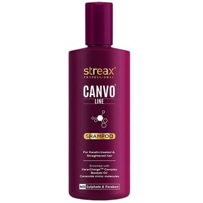 Streax Professional Canvo Line Shampoo, 300 ml