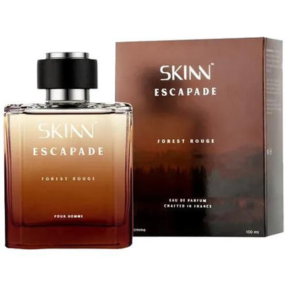 Skinn By Titan Eau De Parfum - Escapade, Forest Rouge, For Men, Longlasting Fragrance, 100 ml