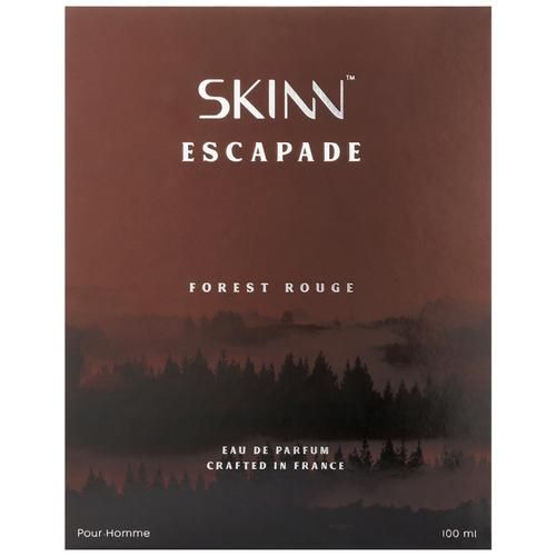 Skinn By Titan Eau De Parfum - Escapade, Forest Rouge, For Men, Longlasting Fragrance, 100 ml