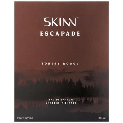 Skinn By Titan Eau De Parfum - Escapade, Forest Rouge, For Men, Longlasting Fragrance, 100 ml
