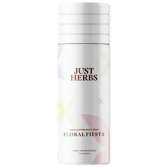 Just Herbs Floral Fiesta Long Lasting Body Spray - For Women, 150 ml