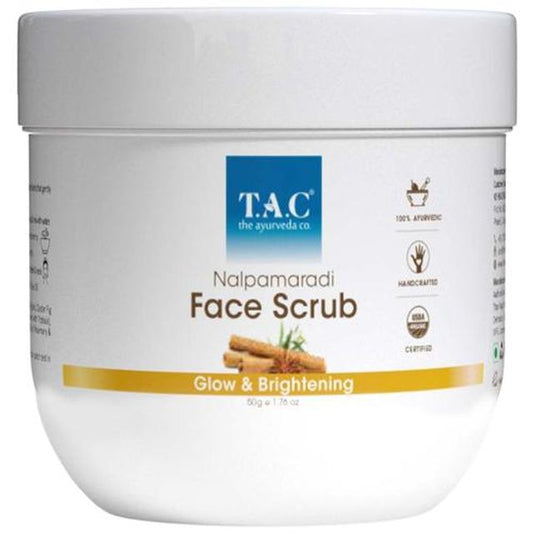 TAC - The Ayurveda Co. Nalpamaradi Face Scrub, 50 g