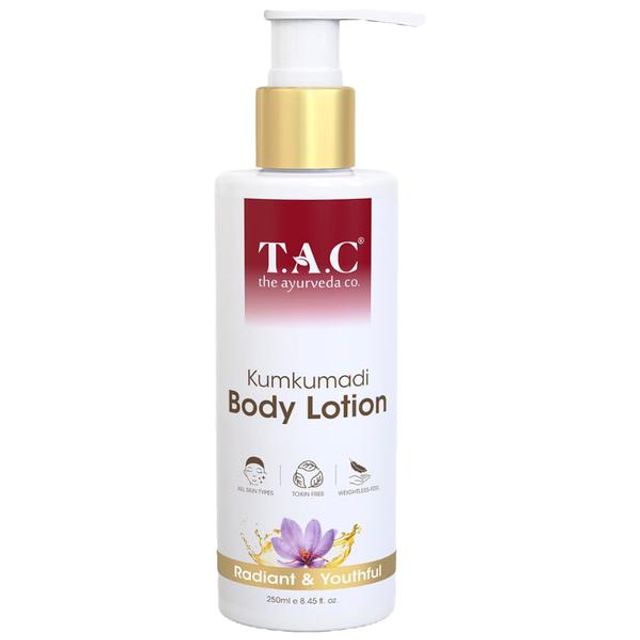 TAC - The Ayurveda Co. Kumkumadi Body Lotion, 250 ml