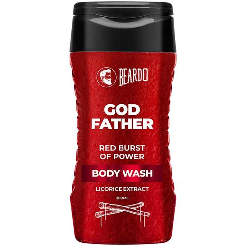 Beardo God Father Body Wash - With Licorice Extract, 200 ml