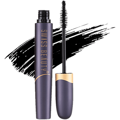 Swiss Beauty Bold Eyes Super Lash Waterproof Mascara, 7.5 ml Black