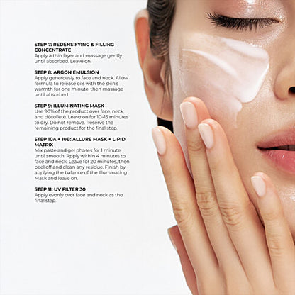 Kanpeki Glass Glow Skin 11 Steps Korean Facial Ritual, 12 pcs