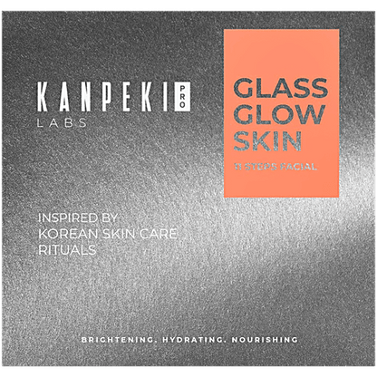 Kanpeki Glass Glow Skin 11 Steps Korean Facial Ritual, 12 pcs