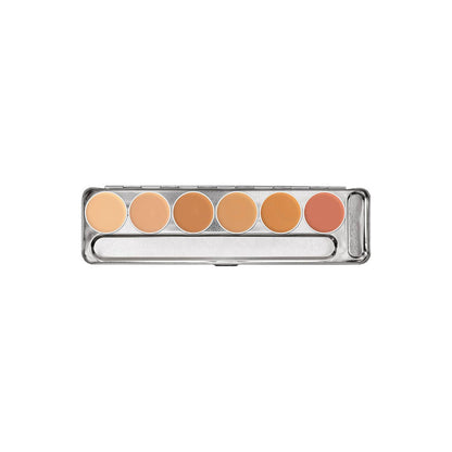 Kryolan Dermacolor Camoufage Creme Palette- Delhi 3 – 6 SHADES