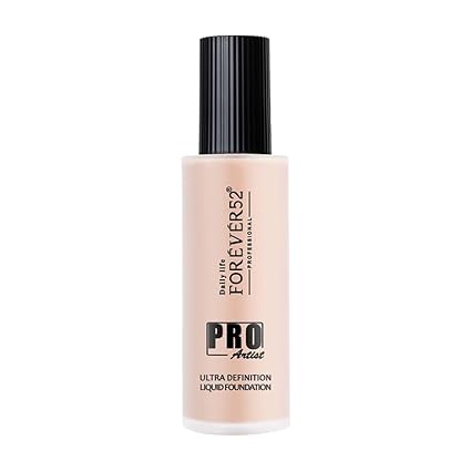 Daily Life Forever52 Pro Artist Ultra Definition Liquid Foundation (Milk Cake-03,Fair To Mediium Skin Tone)Matte & Poreless Long-Lasting Full Coverage
