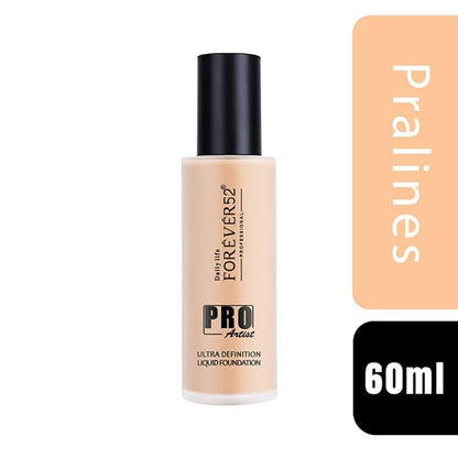Daily Life Forever52 Pro Artist Ultra Definition Liquid Foundation-60ml (Pralines-05, Fair to Mediium Skin Tone) Matte & Poreless Long-lasting Full Coverage