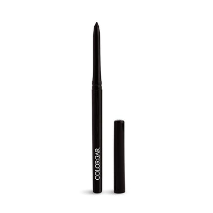 Colorbar Mesmereyes Kajal, Black 001, 0.35g | Moisturizing| Smudgeproof | Long lasting