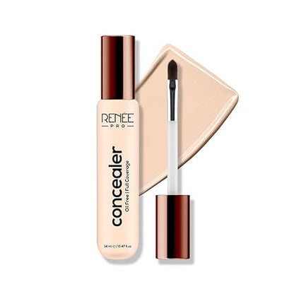 RENEE PRO Liquid Concealer - Marshmellow, Lightweight, Full Coverage, Long-Lasting, Buildable