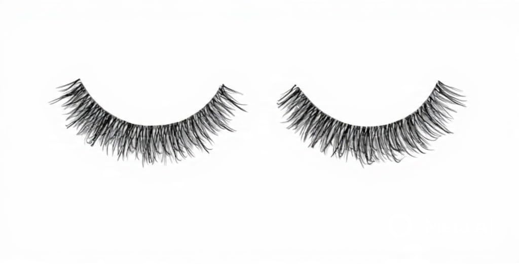 LASHMATE Barely There Premium Eyelashes for Women | Soft Natural Everyday Look | Reusable Lightweight False Lashes
