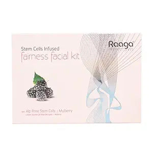Raaga Professional Stem Cell Infused Fairness Facial Kit (51gm+10ml)
