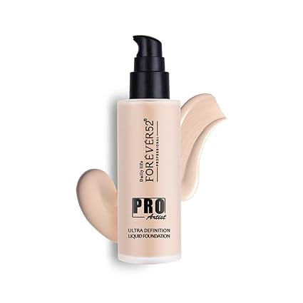 Forever52 Daily Life Pro Artist Ultra Definition Long Lasting Waterproof Full Coverage Matte Fnish Liquid Foundation For Normal Skin(Cheese Cake - 001, 60Ml)