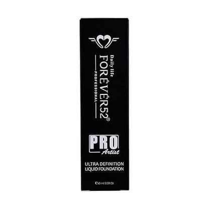 Daily Life Forever52 Pro Artist Ultra Definition Liquid Foundation-60Ml Custard-02, Matte & Poreless