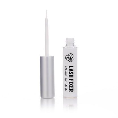 PAC Lash Fixer (Eyelash Adhesive) Transparent | Waterproof & Quick-dry Invisible Eye Lash Glue Works with Synthetic & natural fiber Lashes | Non-Toxic & Non-allergic