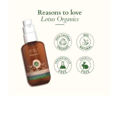 Lotus Organics+ Intensive Scalp Revitalizing Hair Tonic