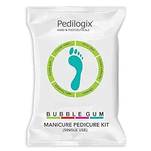 O3+ Pedilogix Bubble Gum Manicure Pedicure Kit (57gm)