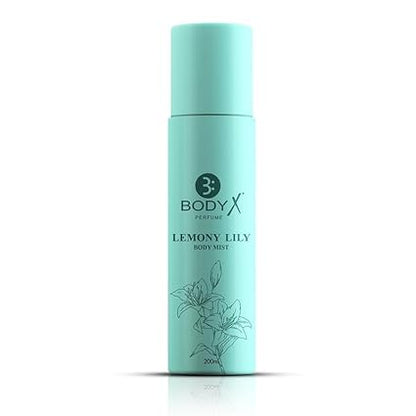 BodyX Unisex Perfume LEMONY LILY 200ML