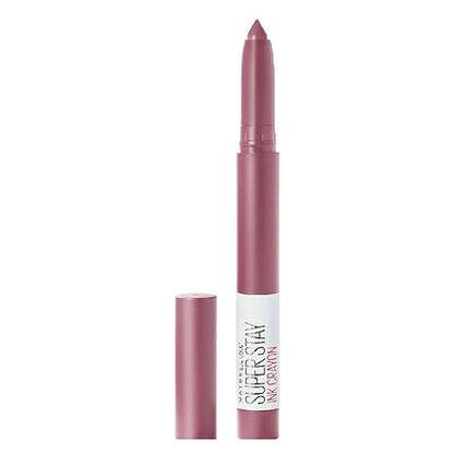 Maybelline New York Super Stay Crayon Matte Lipstick, 25 Stay Exceptional